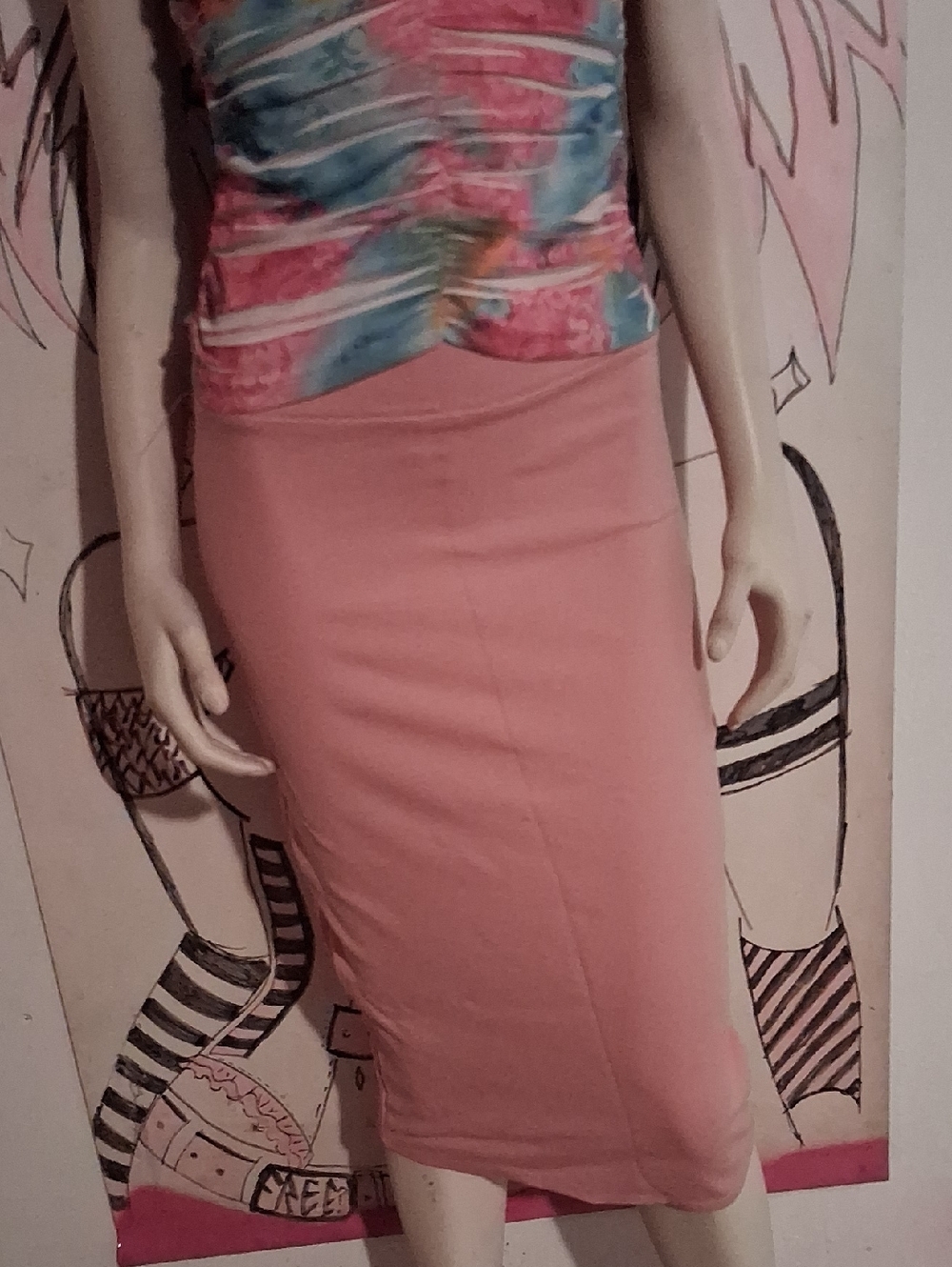 3 Iris Midi Pencil Skirts